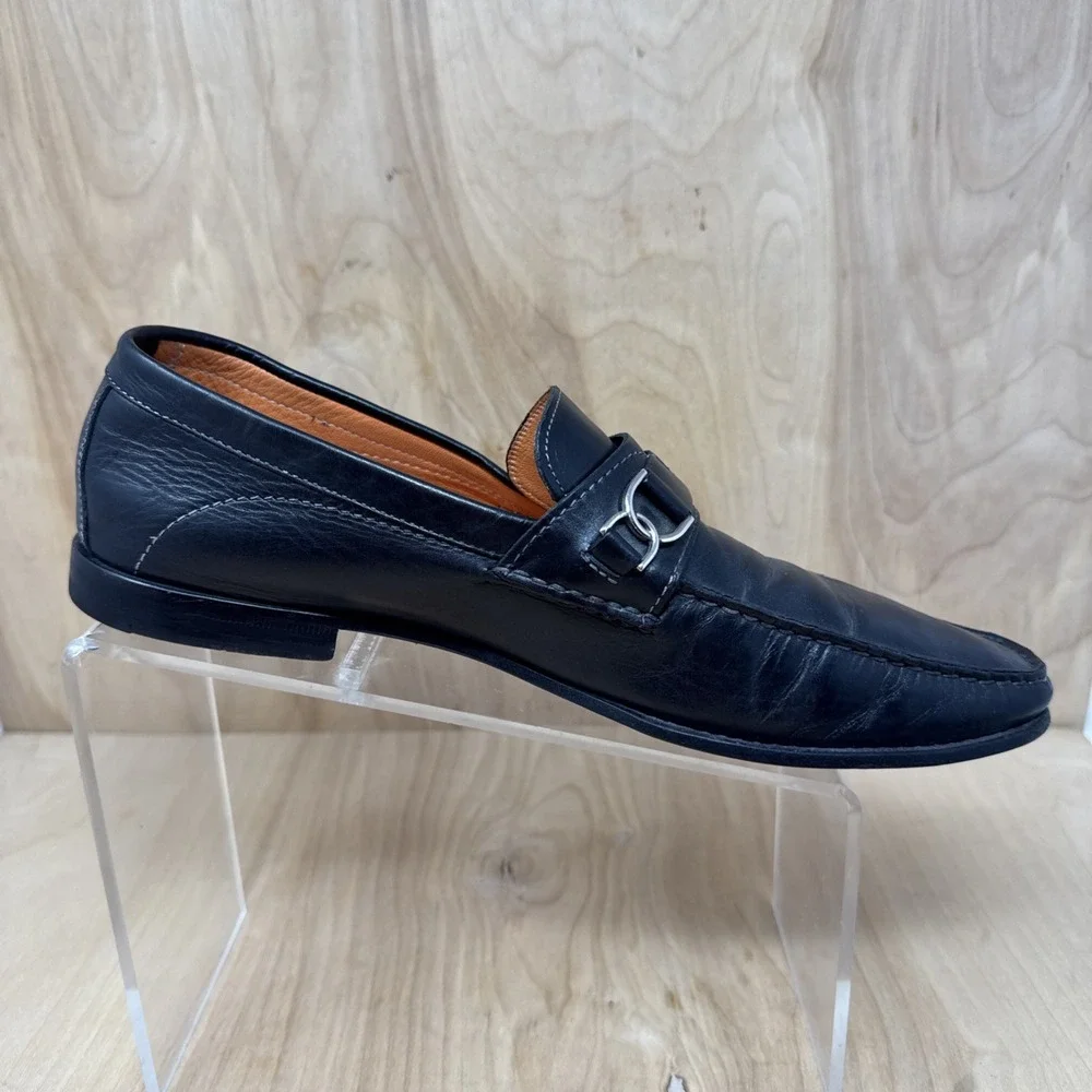 Santoni bit loafer